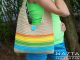 Crochet an Easy Tote Bag with Stripes