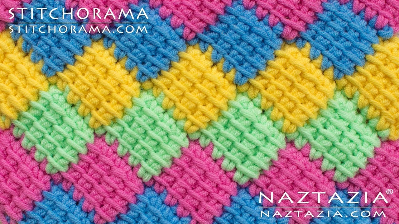 Entrelac Crochet Instructions Naztazia