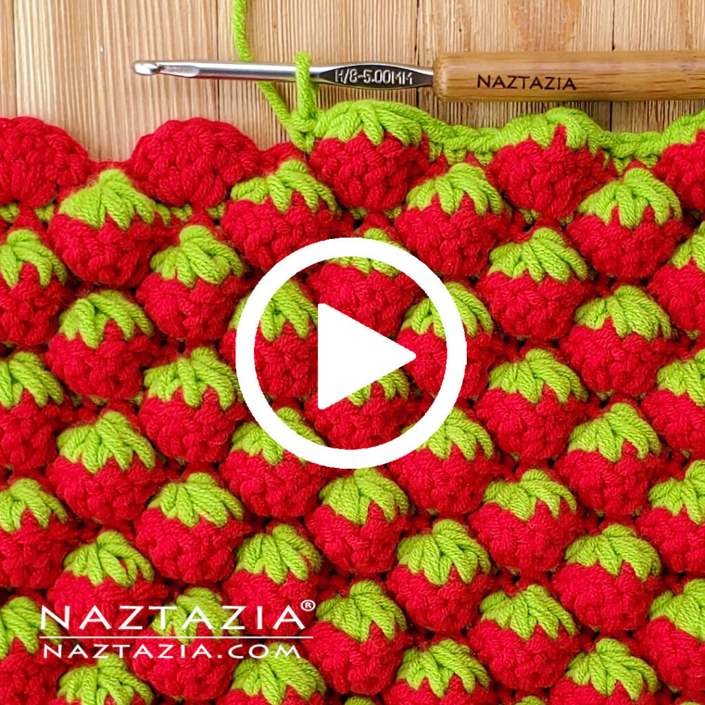 Crochet Strawberry Top 