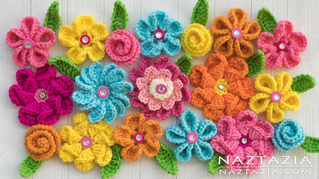 Crochet Flower Pattern Review from Naztazia - Naztazia