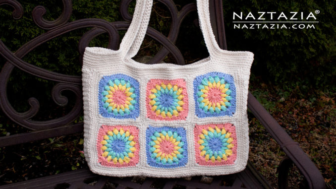 How to Crochet Granny Square Bag