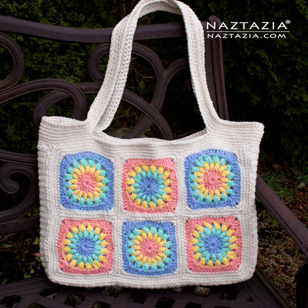 How to Crochet Granny Square Bag