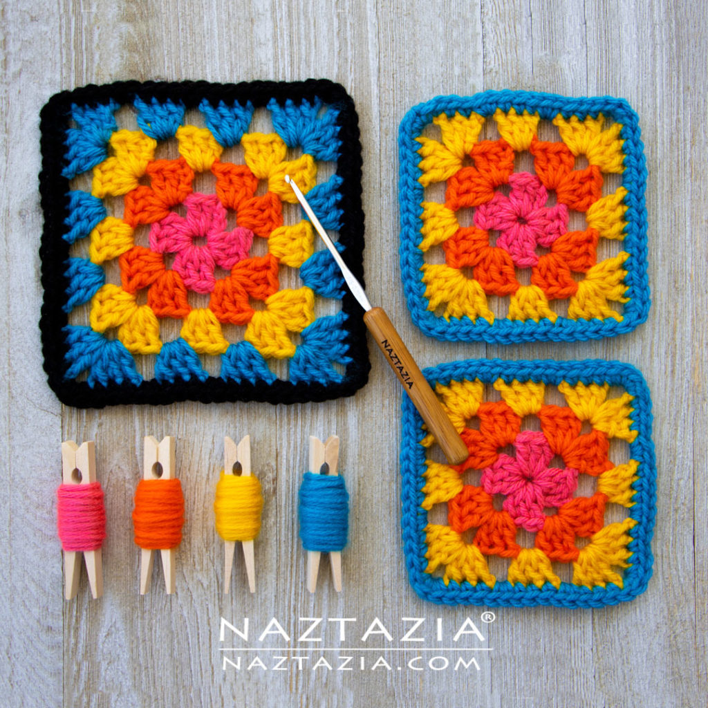 How to crochet a granny square for beginners with our video tutorial