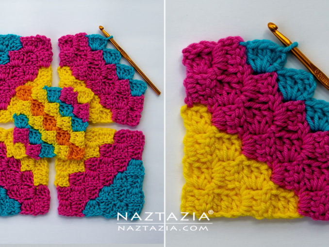 Crochet Sideways Blanket Border Edging Naztazia