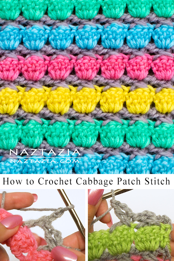 Crochet Cabbage Patch Stitch Pattern