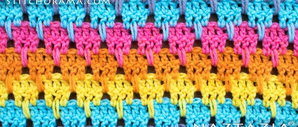 Crochet Larksfoot Stitch from Stitchorama Collection