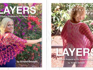 Layers Crochet and Layers Knit books by Kristin Omdahl