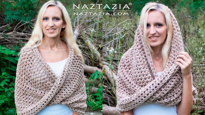 Crochet Mobius Shawl with a Twist