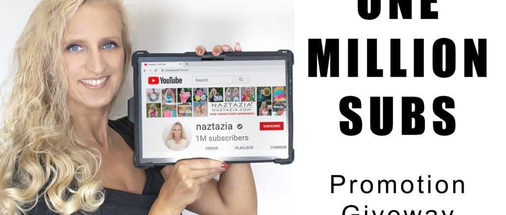 One Million Subscribers Promotion Giveaway