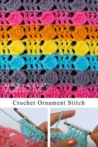 Crochet Ornament Stitch - Naztazia