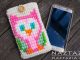 Crochet Owl Cell Phone Case and Cross Stitch on Tunisian Crochet