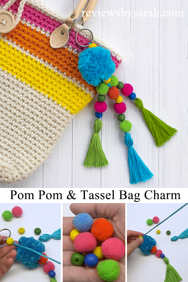 Pom Pom Tassel Bag Charm from my daughter Reviews by Sarah