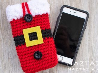 Santa Cell Phone Case for Christmas Holiday Season
