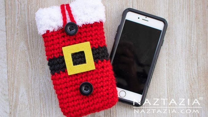 Santa Cell Phone Case for Christmas Holiday Season