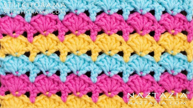 Crochet Simple Shell Stitch from Stitchorama Collection