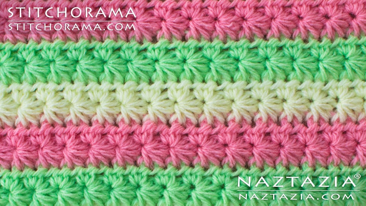 How to Crochet the Star Stitch Naztazia