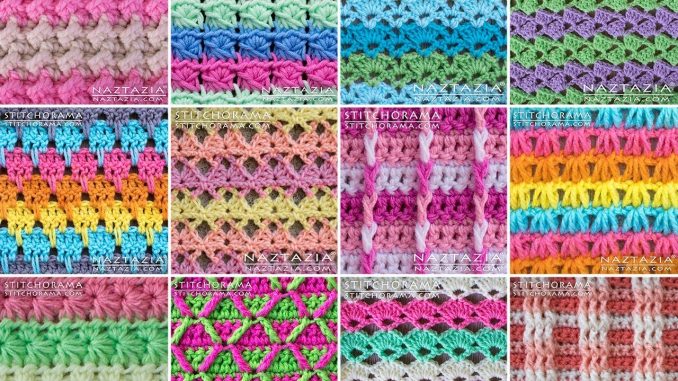 Review of Stitchorama Stitch Pattern Collection by Naztazia