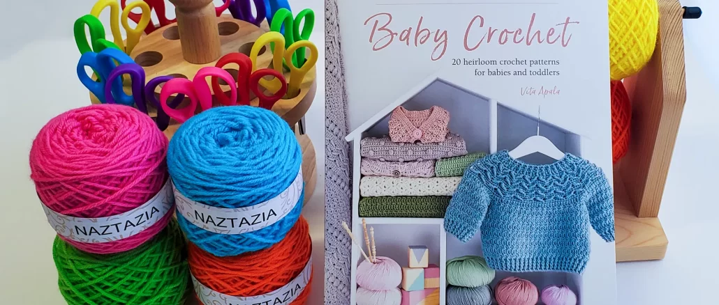 Timeless Textured Baby Crochet Book Review by Naztazia