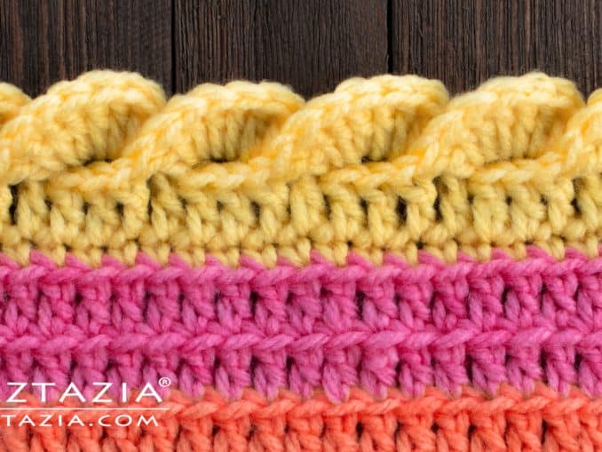 3D Crochet Stitch - Naztazia