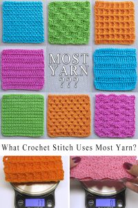 What Crochet Stitch Takes the Most Yarn - Naztazia