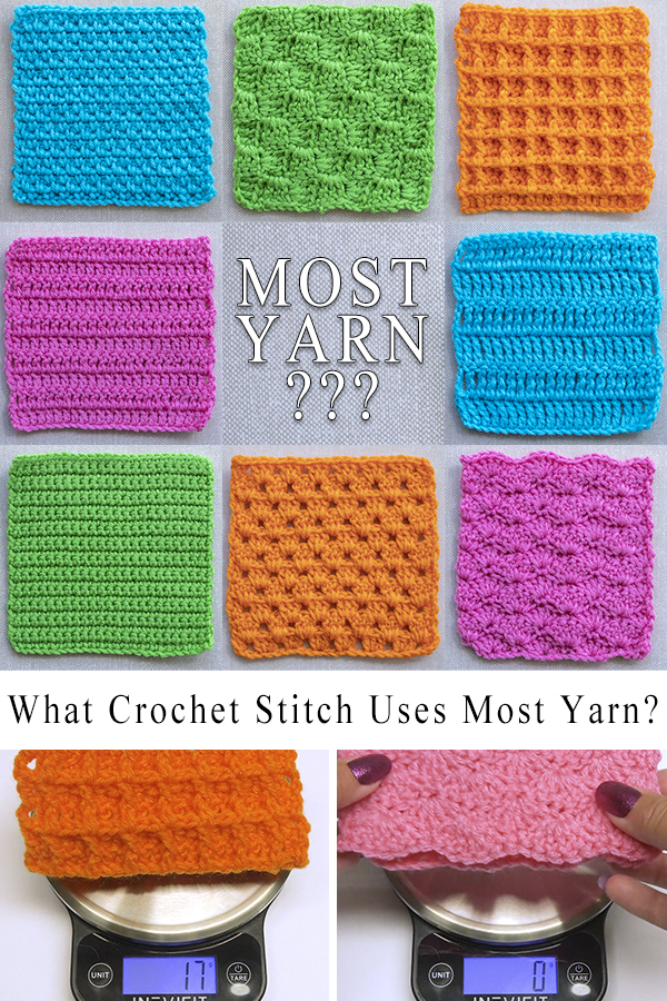 What Crochet Stitch Takes the Most Yarn - Naztazia ®