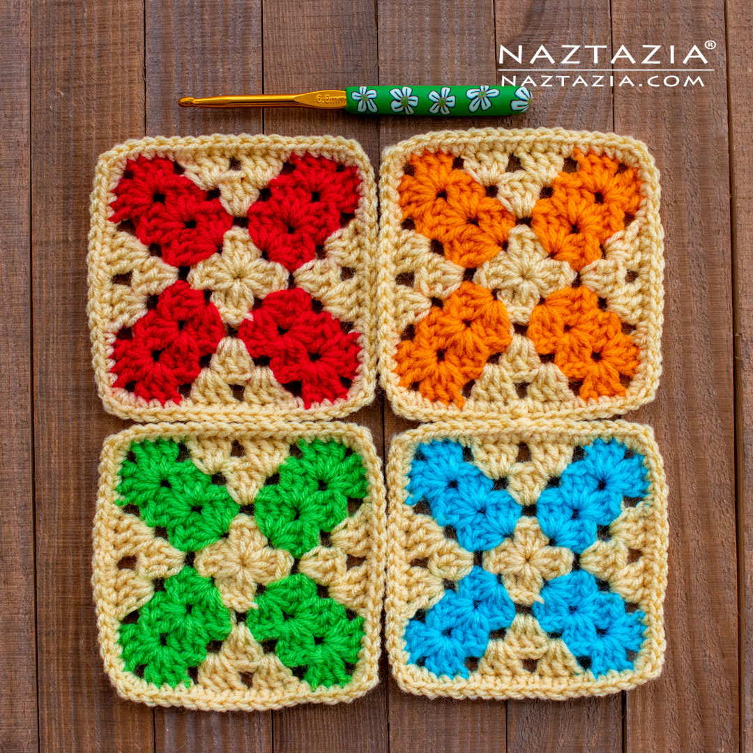 X Marks The Spot Granny Square Naztazia