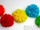 Yarn Pom Poms Made Several Ways With and Without a Pompom Maker