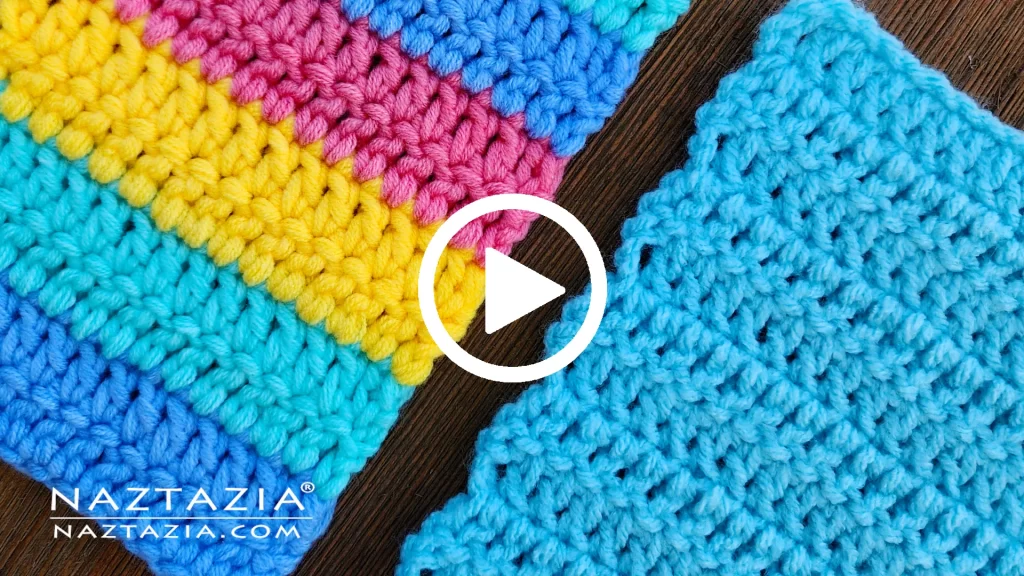 YouTube Video for Crochet Straight Edges Written Pattern and Video Tutorial by Donna Wolfe from Naztazia